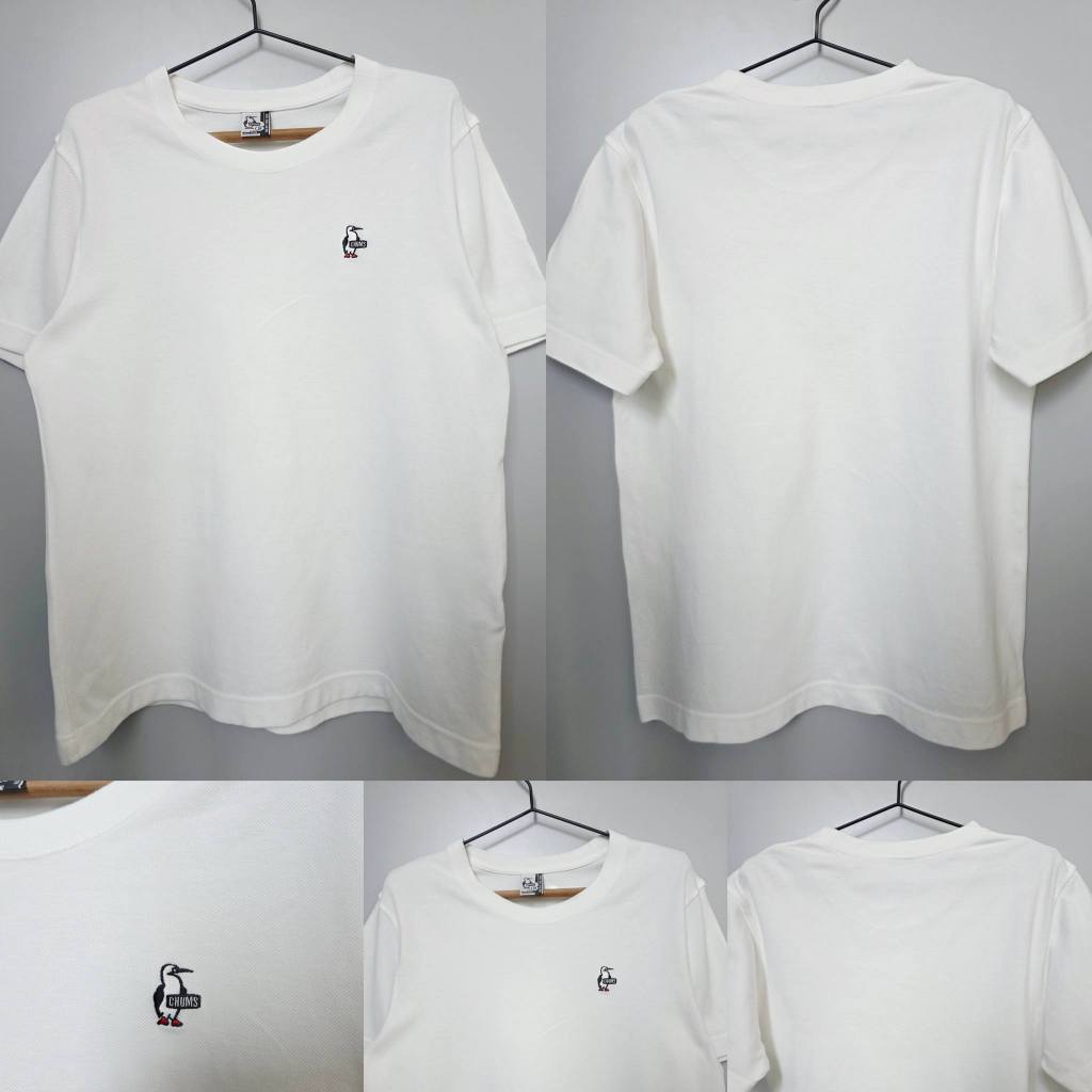 [ ของแท้ ] เสื้อยืด CHUMS Size S (40/26) มือสอง สภาพดีมาก พร้อมส่ง ...