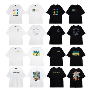 URTHE - เสื้อยืด พิมพ์ลาย Col. WAVE HUNTERS
