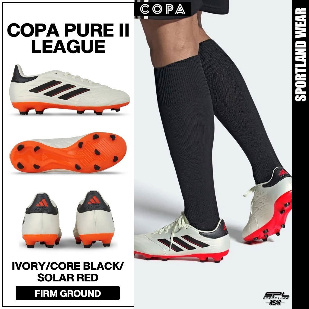 Adidas อาดิดาส รองเท้าฟุตบอล รองเท้าสตั๊ด FB Copa Pure 2 League Firm ...