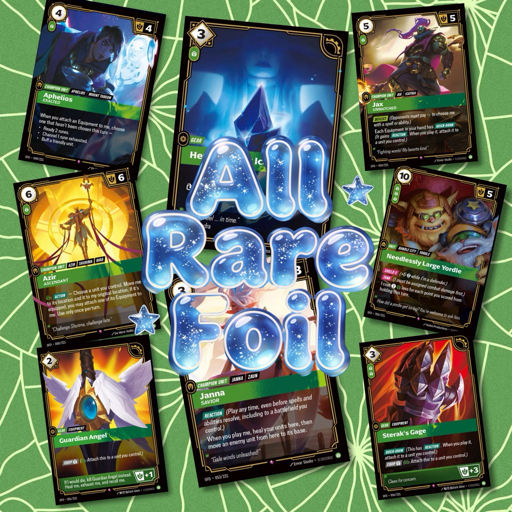 Riftbound Spiritforged Clam ระดับ Rare ( All Foil ) | Shopee Thailand