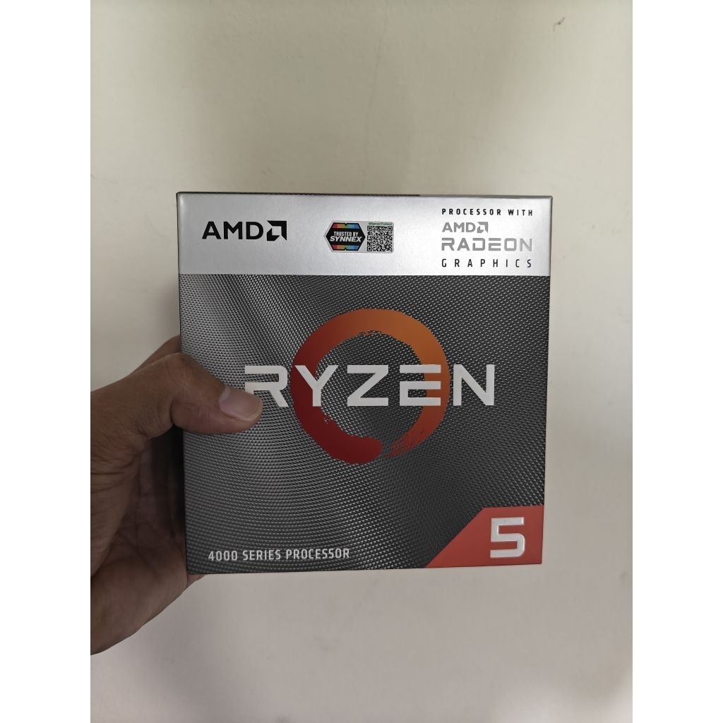 CPU AMD R5 4600G อุปกรณ์ครบกล่อง | Shopee Thailand