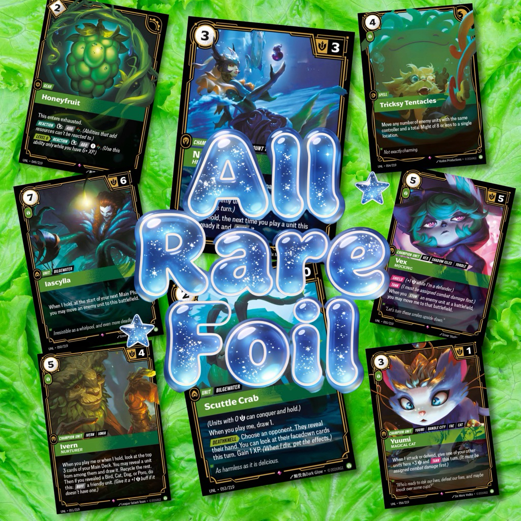 Riftbound Unleashed Calm ระดับ Rare ( All Foil ) | Shopee Thailand