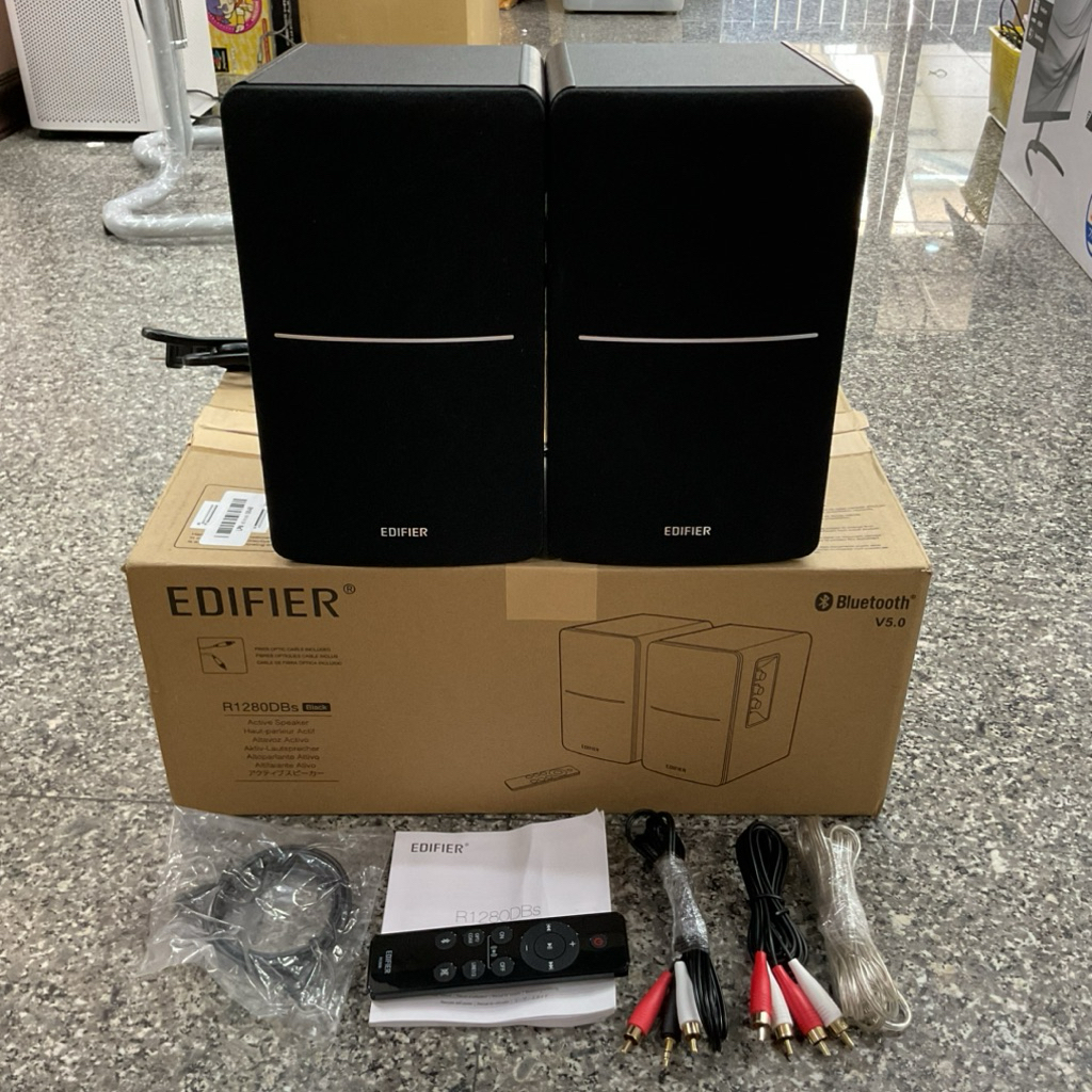 Edifier รุ่น R1280DBs สีดำ และ สีน้ำตาล ชุดลำโพง สภาพสวย งานกล่อง มือ ...
