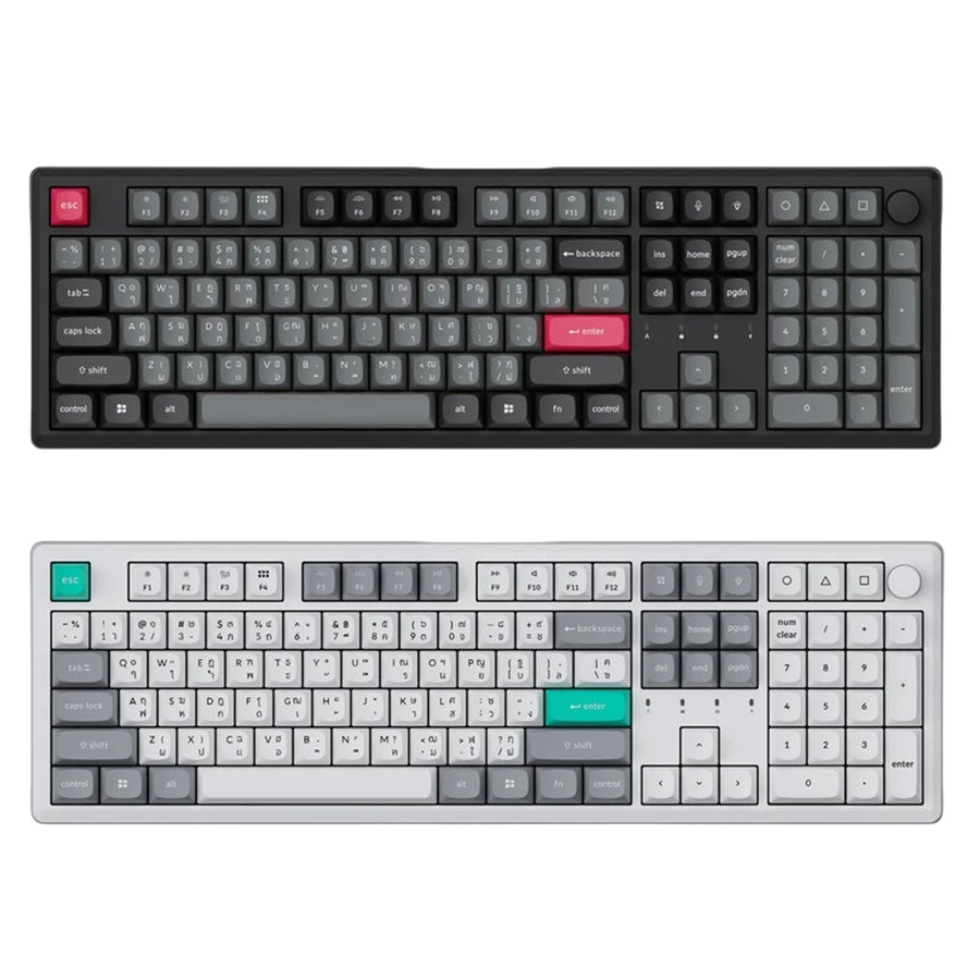 KEYCHRON C100 TMR 8K - KEYCHRON ULTRA-FAST MAGNETIC SWITCH RGB EN/TH