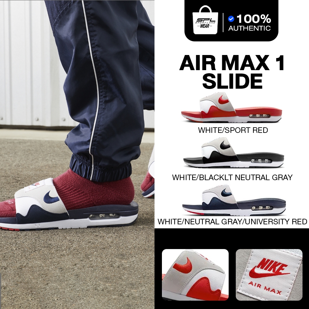 Nike Collection ไนกี้ รองเท้าแตะ รองเท้าลำลอง M Air Max 1 Slide