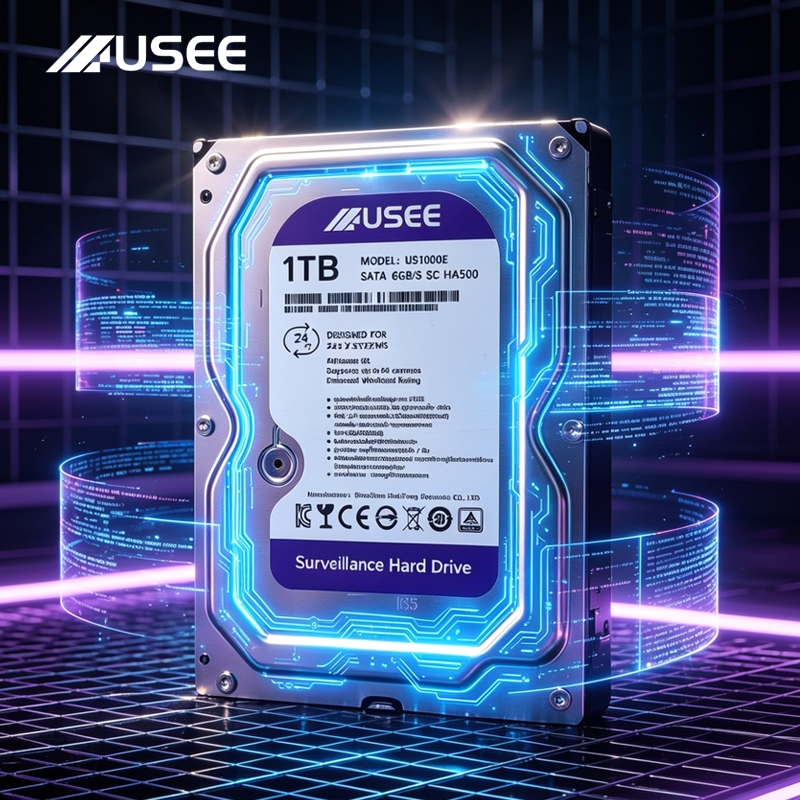 ขายดีส่งไว USEE HDD CCTV 1TB / 2TB / 4TB / 6TB ฮาร์ดดิสก์กล้องวงจรปิด 5400RPM SATA III