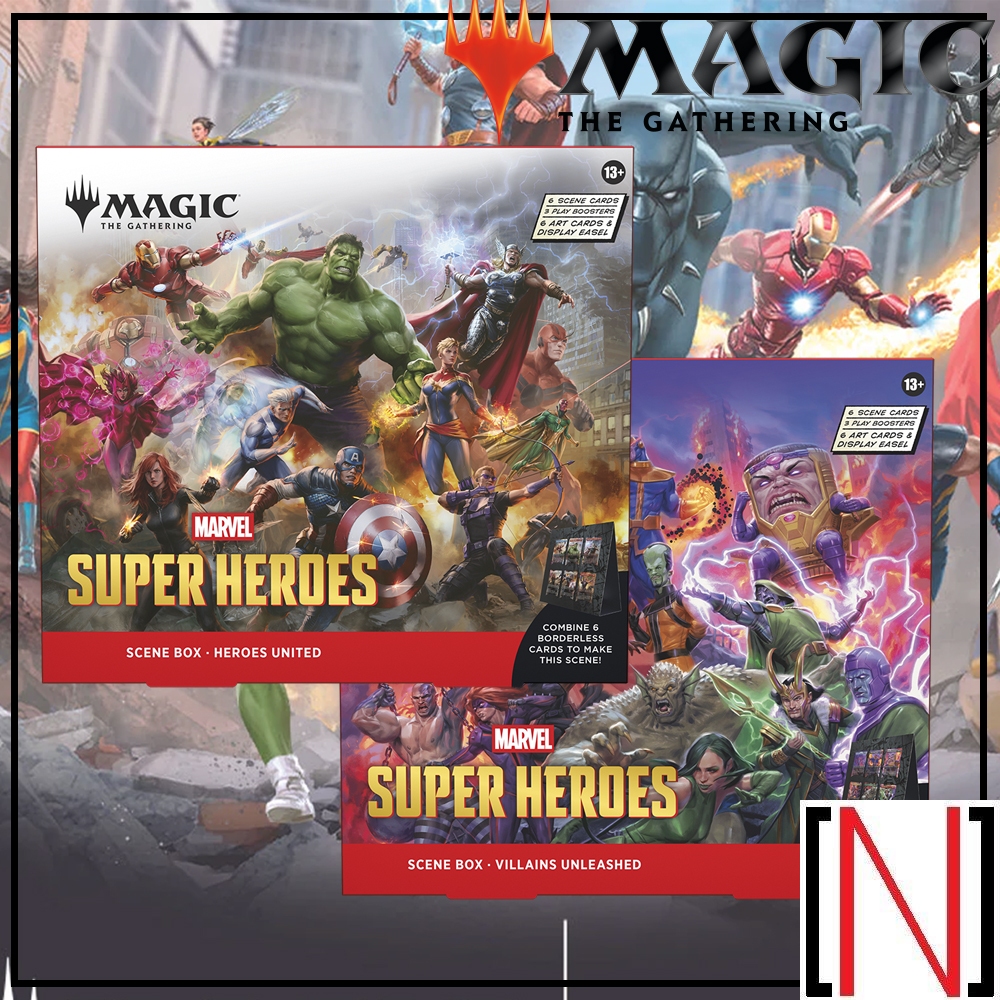 MTG マーベル Scene Box 全2種セット Marvel Super Heroes - Scene