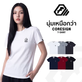เสื้อยืด แบรนด์ RUDEDOG นุ่มตัวท็อป รุ่น CORESIGN