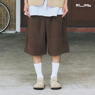 RUMb - กางเกงขาสั้น ผ้าลูกฟูก รุ่น KODYUROI BERMUDA SHORTS - Col. REBORN