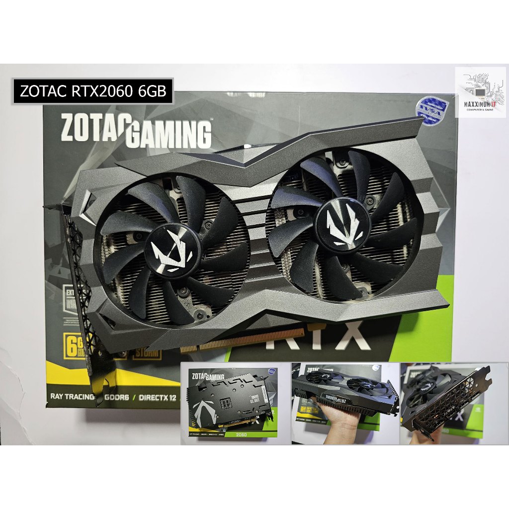 การ์ดจอ (VGA) RTX2060 6GB, 12GB (มือสอง) | Shopee Thailand