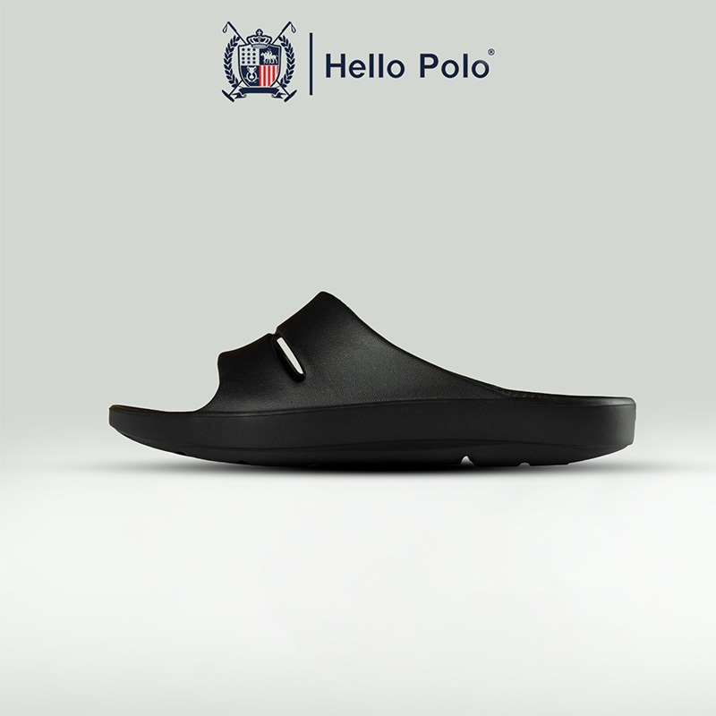 Hello Poloรองเท้าแฟชั่นลําลอง รองเท้าสุขภาพ ชาย นุ่มใส่สบาย กันน้ำ กันลื่น น้ำหนักเบา สลิปเปอร์นุ่มๆ สไตล์ทันสมัยHP8001