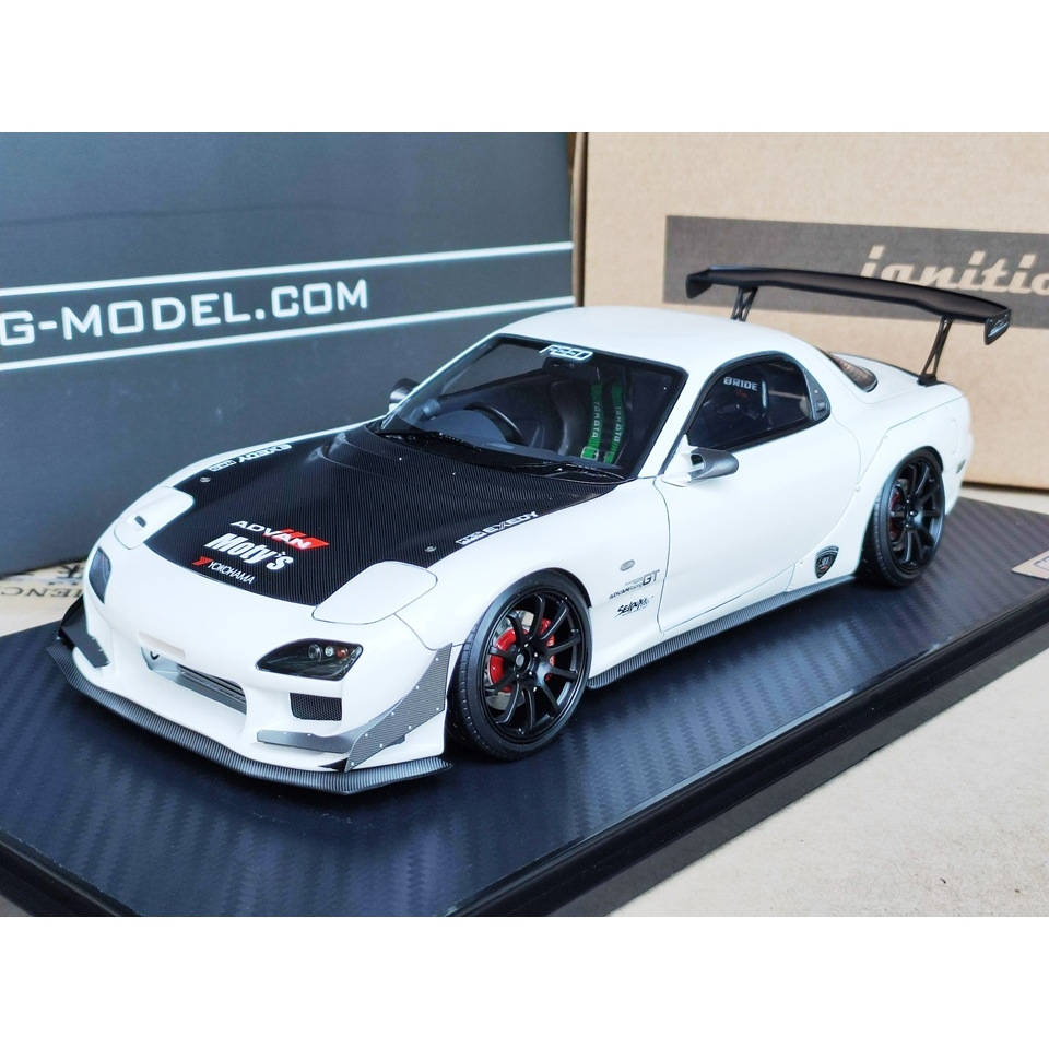 โมเดลรถRX7 1:18 โมเดลรถFeedRX7 โมเดลรถ ignition model Mazda Feed RX-7 ...