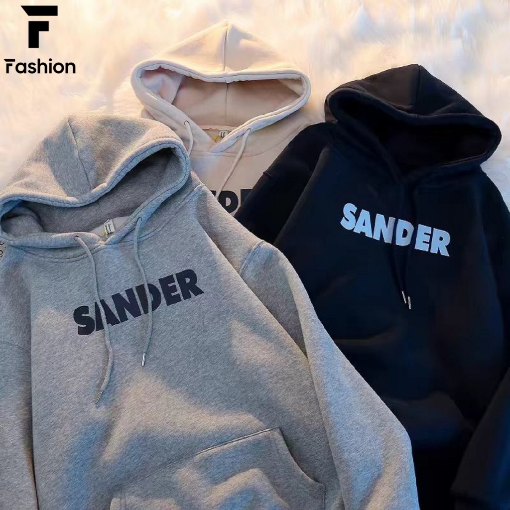 New Winter Long Sleeve Hoodie Sweatshirt - Unisex Pullover with Back Hood