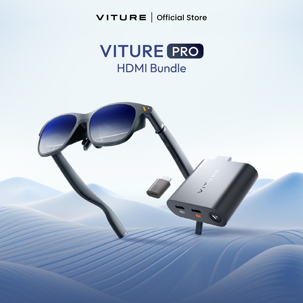VITURE Pro + HDMI Adapter Bundle-3DoF with Spacewalker รองรับ lphone14 ...