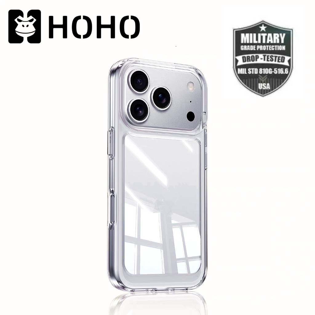 K เคสใสกันกระแทก เคสใส ใช้สำหรับ iPhone 17 Air 11 12 13 14 15 16 17 Pro Max Mini 6 7 8+ SE XR XS Max Plus TPU Clear Case - 3