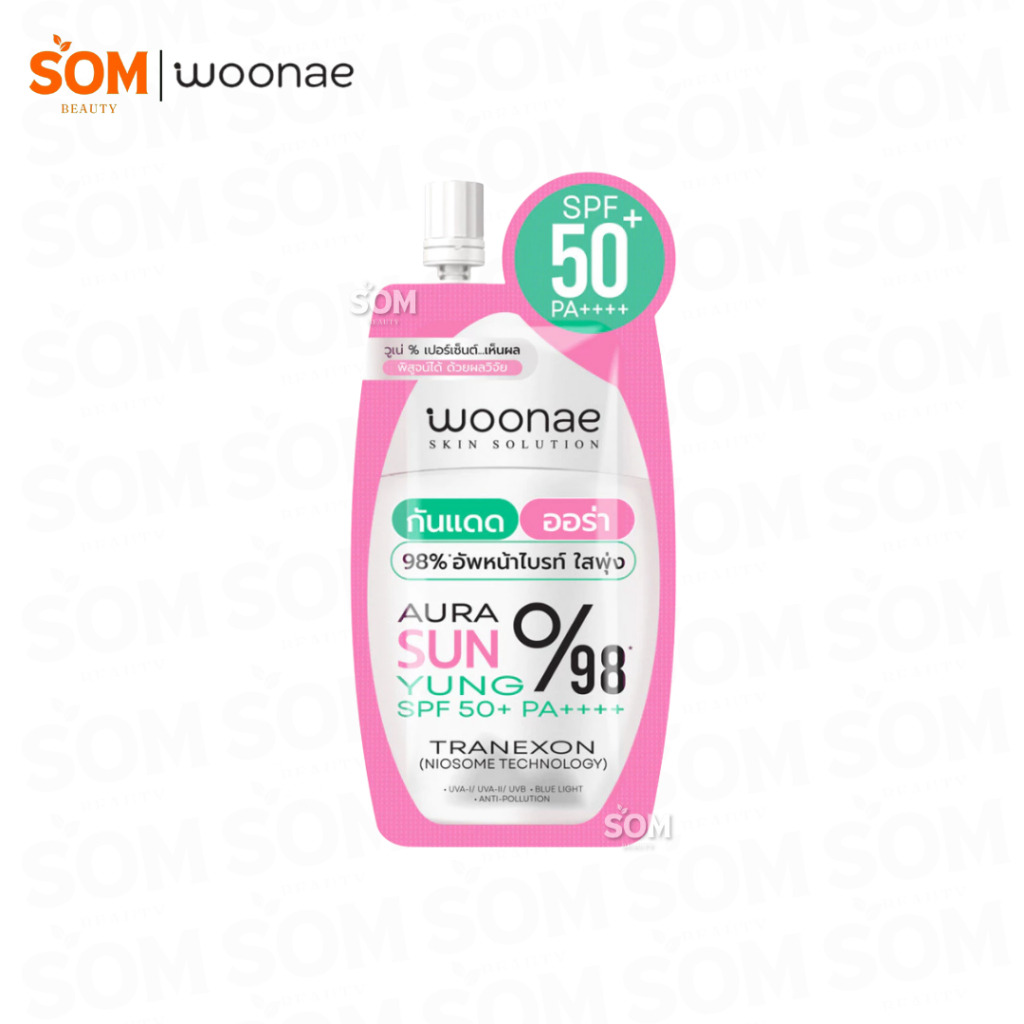 【COD】Woonae Aura Sun Yung SPF50+PA++++ วูเน่ ออร่า ซันยัง 10g. | Shopee ...