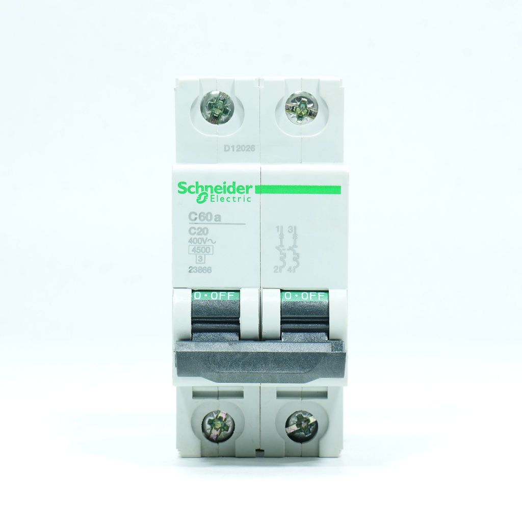 23866 Schneider Electric 23866 MERLIN GERIN Schneider Electric MCB C60a ...
