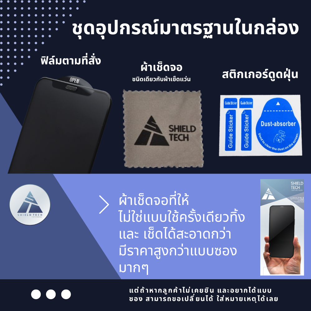 ฟิล์มกันรอยชนิดด้าน (จอนอก) สำหรับ Magic V5 ยี่ห้อ Shield Tech | Shopee ...