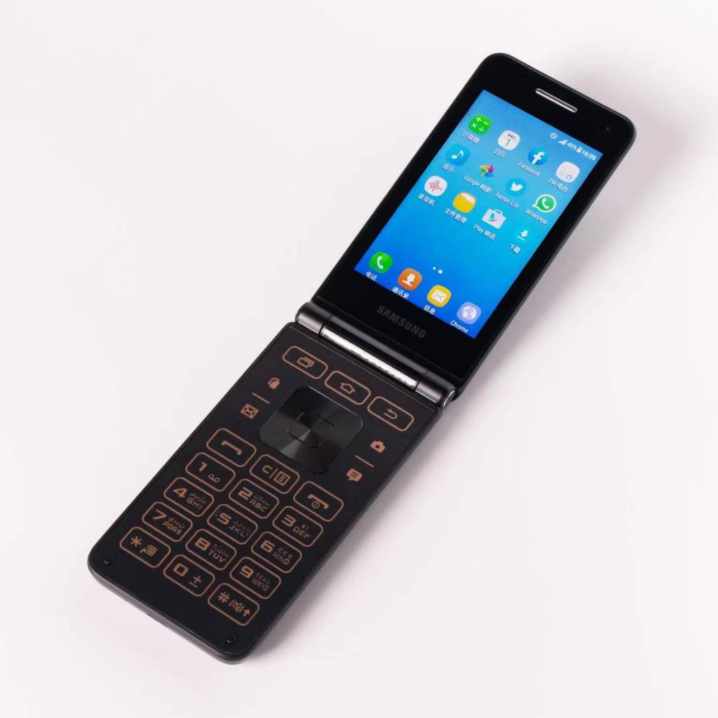 สินค้าจุด Samsung Galaxy โฟลเดอร์ 2 G1650 Folder2 Quad Core 2GB RAM ...