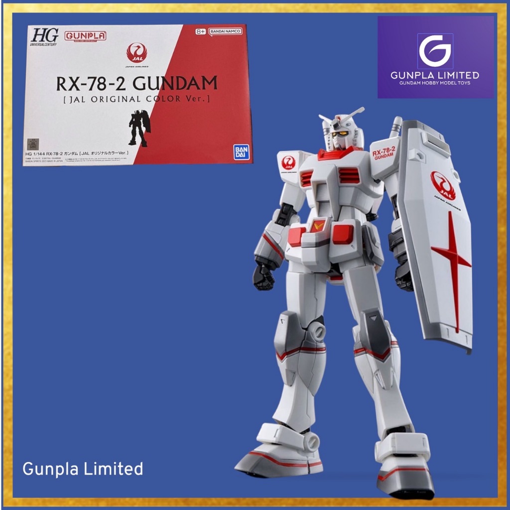 RX-78-2 Gundam (JAL Original Color Ver.) | Shopee Thailand