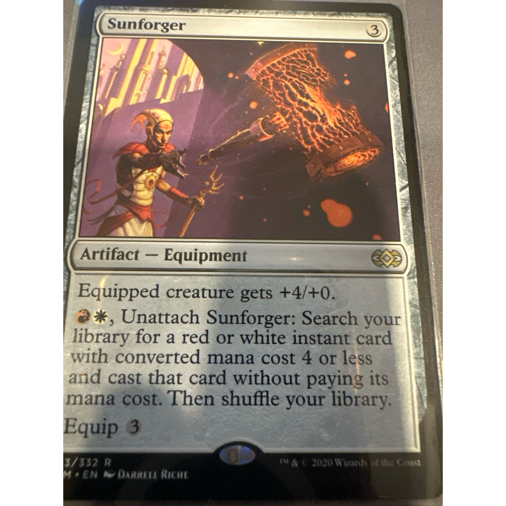 Sunforger การ์ด Magic The Gathering MTG ของแท้ จากชุด Double Master ...