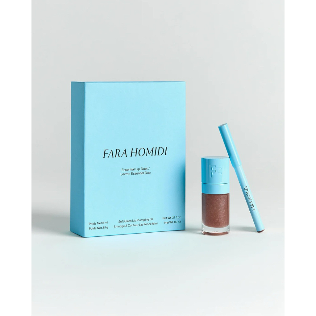 FARA HOMIDI Essential Lip Duet เซ็ทลิปออยล์และลิปไลน์เนอร์ พรีออเดอร์ ...