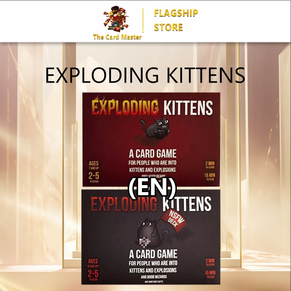 บอร์ดเกมExploding / Imploding / exploding kittens/Streaking kittens ...