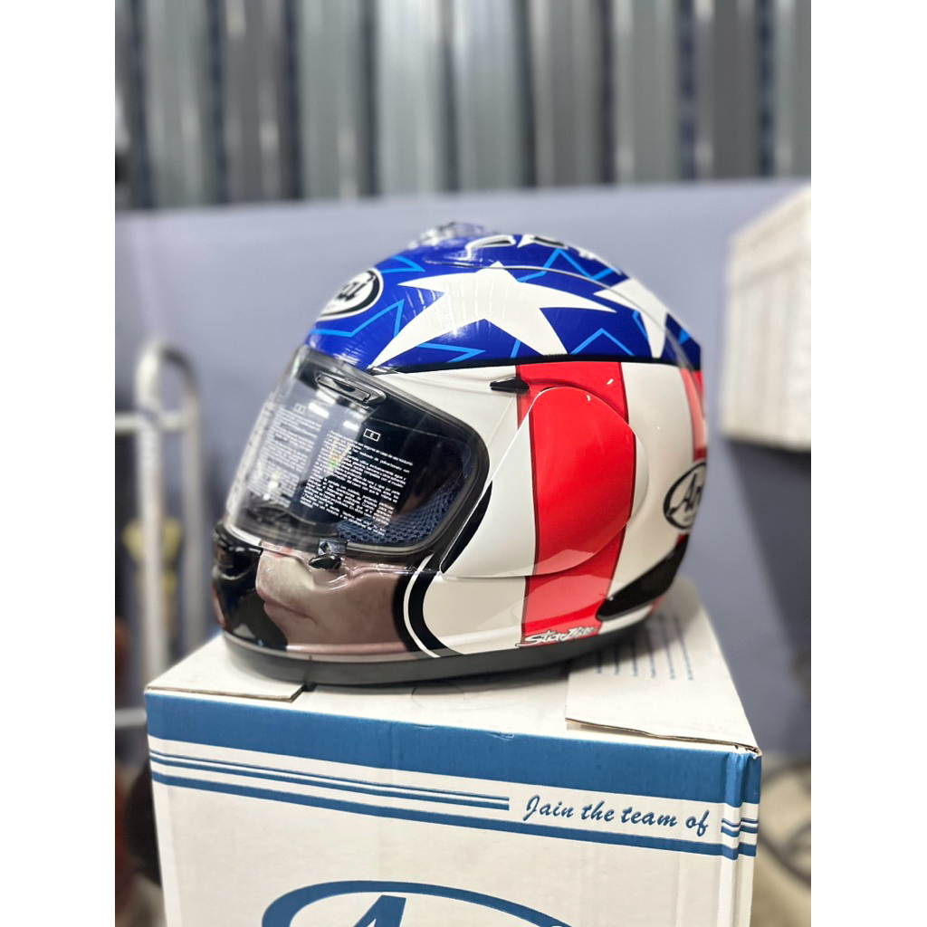 หมวกกันน็อค Arai Rx7rr5 Nicky Hayden gp easy rider | Shopee Thailand
