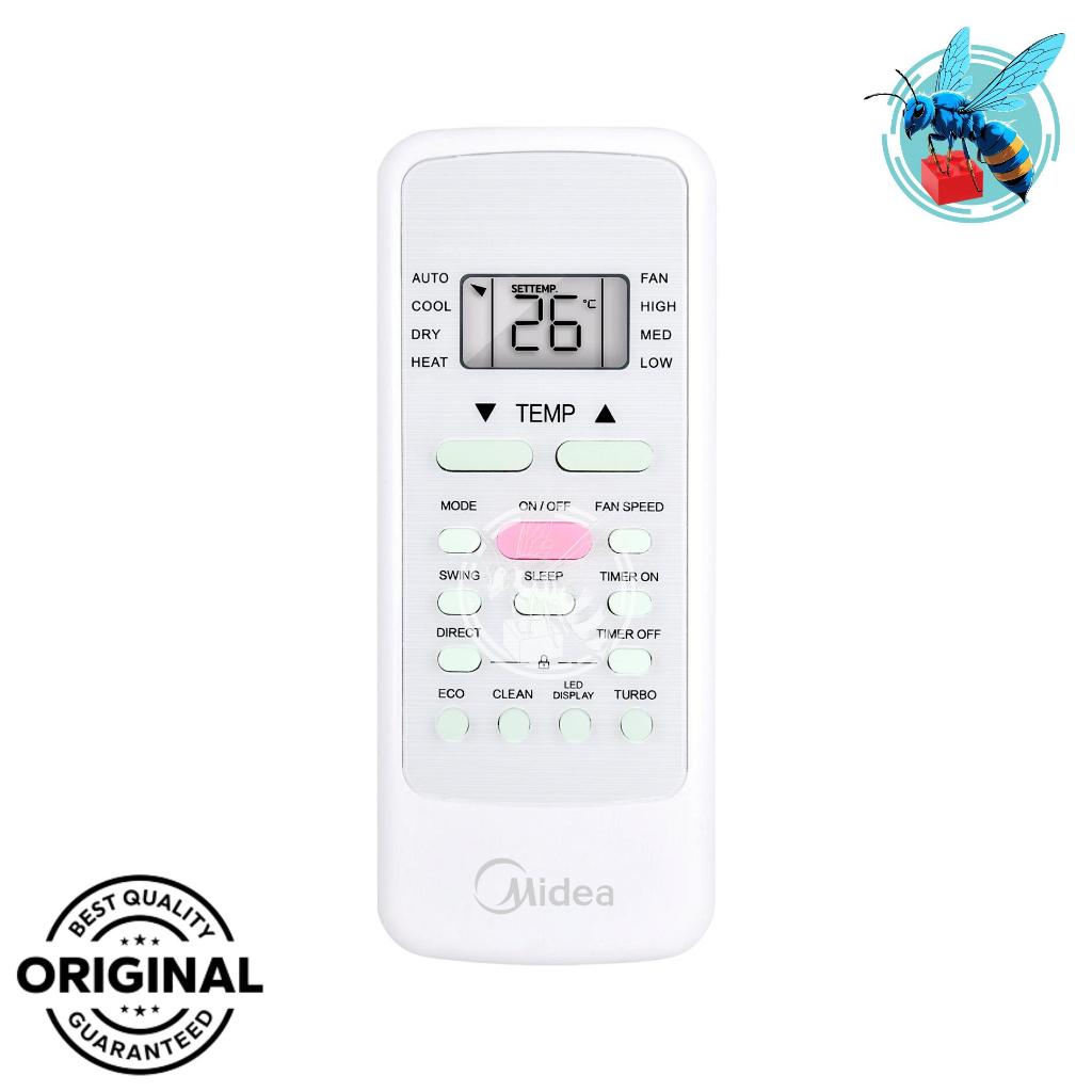 รีโมทแอร์ มีเดีย ของแท้ Original Midea Air Conditioner Remote Control ...