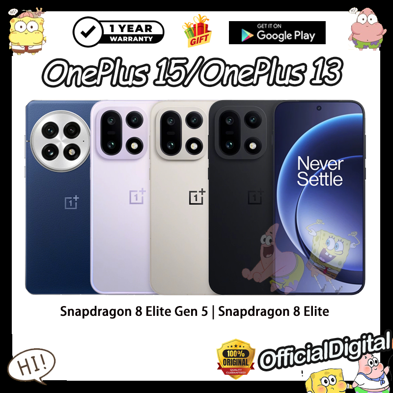 Global Rom】OnePlus 15 CPH2747 Snapdragon 8 Elite Gen 5 OnePlus 13