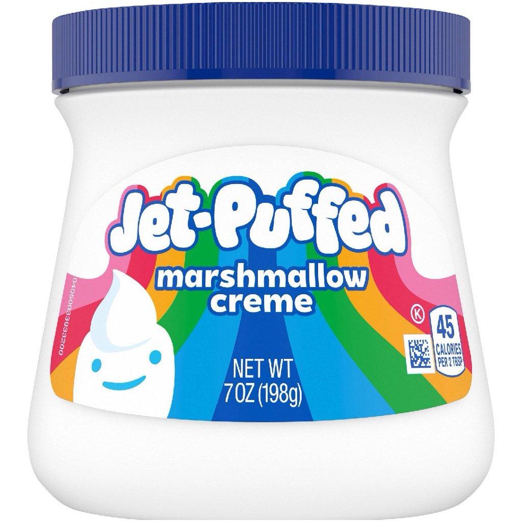 [ส่งด่วนจ้า] Kraft Jet Puffed Marshmallow Creme 198g ครีม ครีมมาร์ชเมล ...