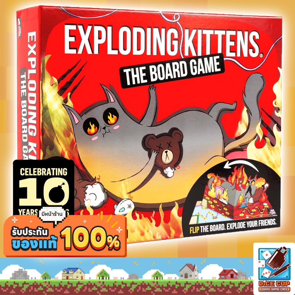 [ของแท้] Exploding Kittens The Board Game Board Game | Shopee Thailand