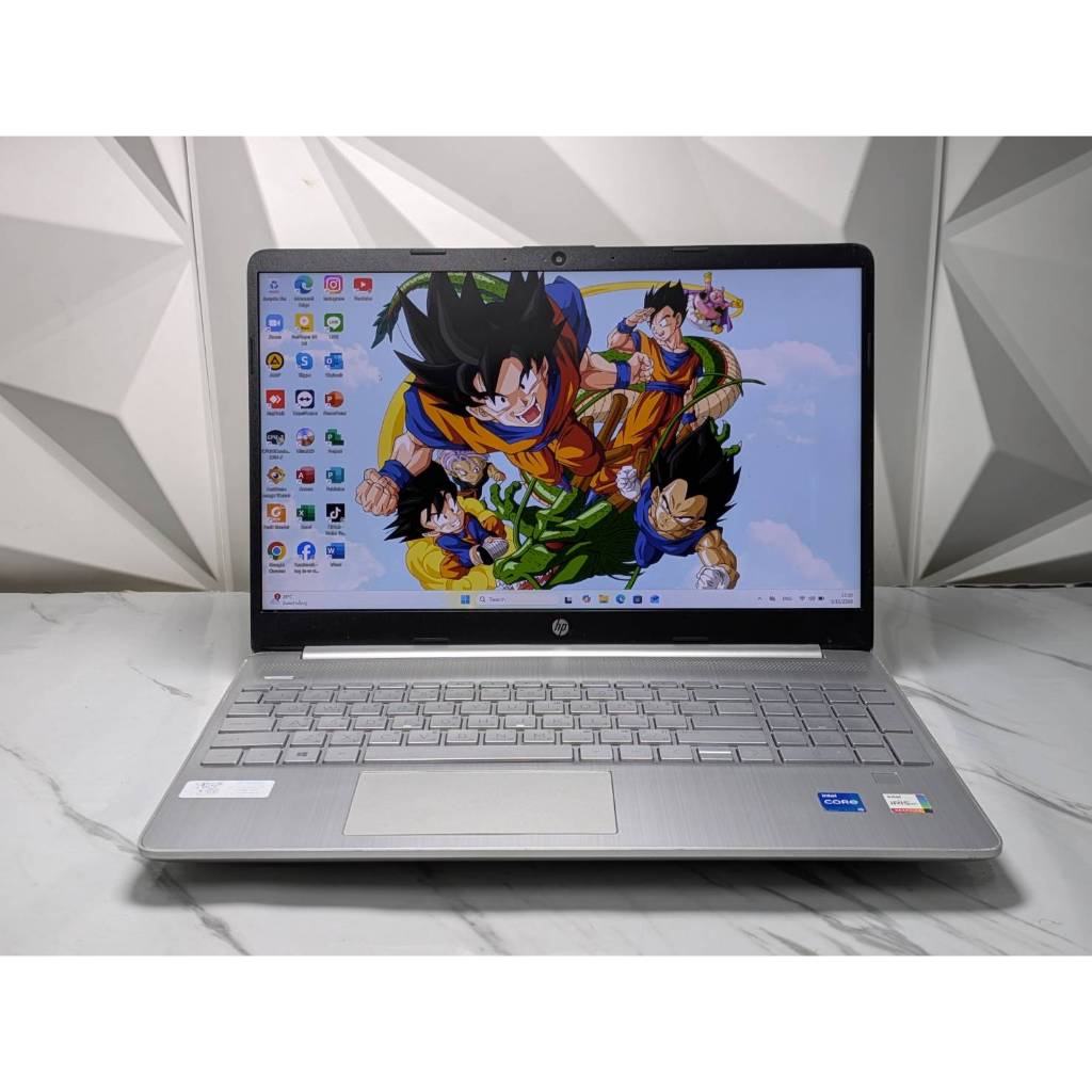second hand notebook HP 15s-fq2580TU สเปก intel Core i5-1135G7 Ram 8 GB ...