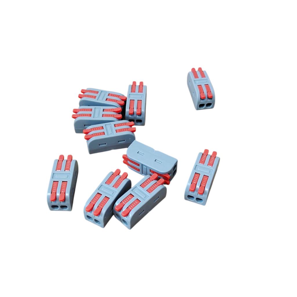 TERMINAL BLOCKS PCT-222 PCT-223 PCT-224 เทอร์มินอลแบบกดล็อก 2โพ 3โพ 4โพ ...