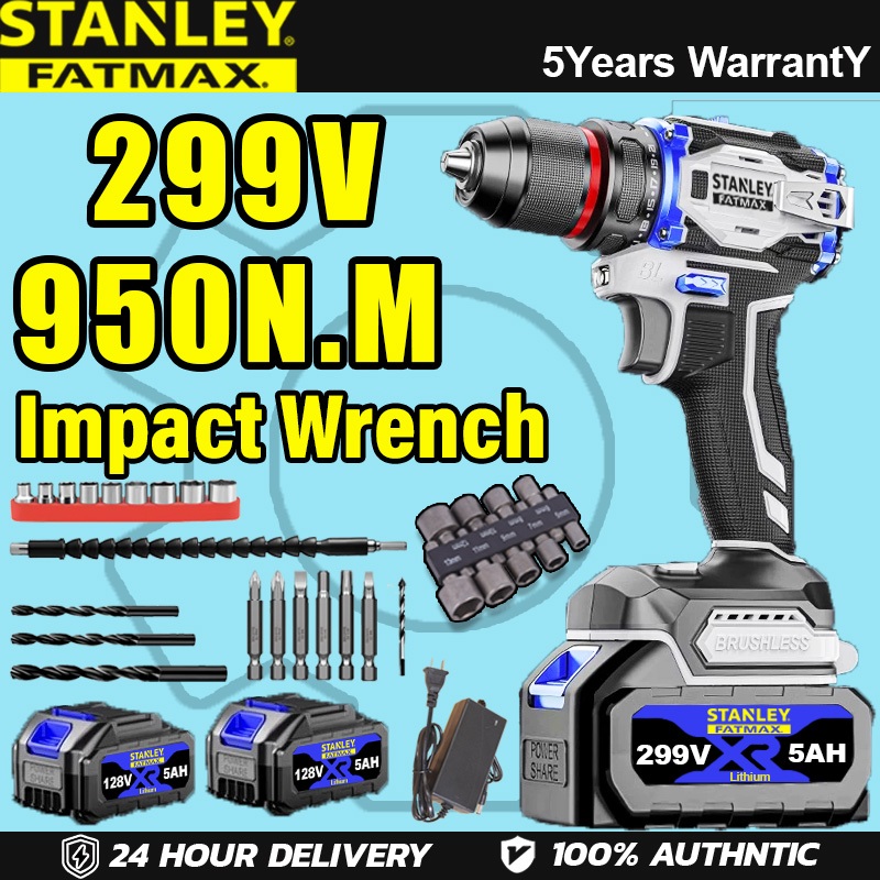 【รับประกัน 5 ปี】Stanley สว่านไร้สาย 229V สว่านไขควงไร้สาย ไขควงไฟฟ้า ...