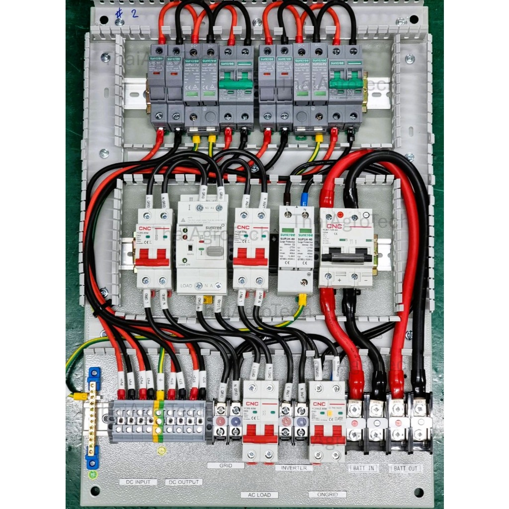 ตู้คอมบายเนอร์แบบไฮบริดออนออฟกริด 2 สตริง AC-DC Hybrid On/Off-Grid ...