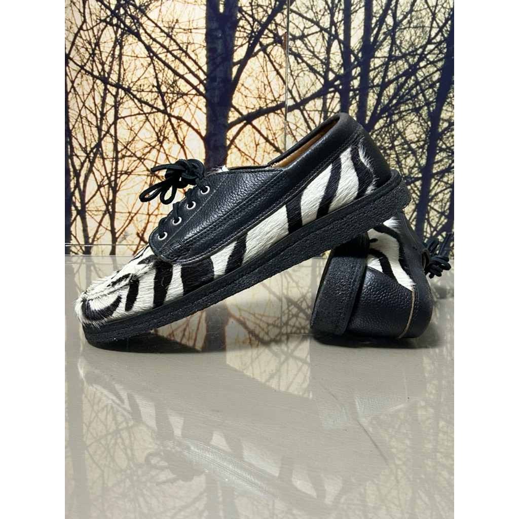 yuketen country ranger pony hair zebra print made in usa | Shopee Thailand