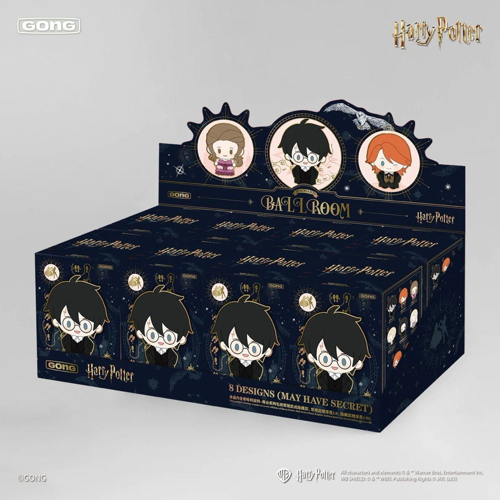 สุ่ม] กล่องสุ่ม POP MART x GONG x Harry Potter Ball Room - Plush