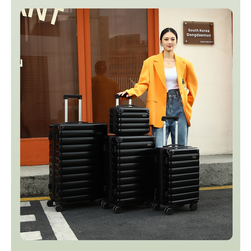 FASHION BUTLE กระเป๋าลาก | ชุดกระเป๋าลาก (20/24/28 นิ้ว) พร้อม กระเป๋าแต่งหน้า (14")  Luggage set