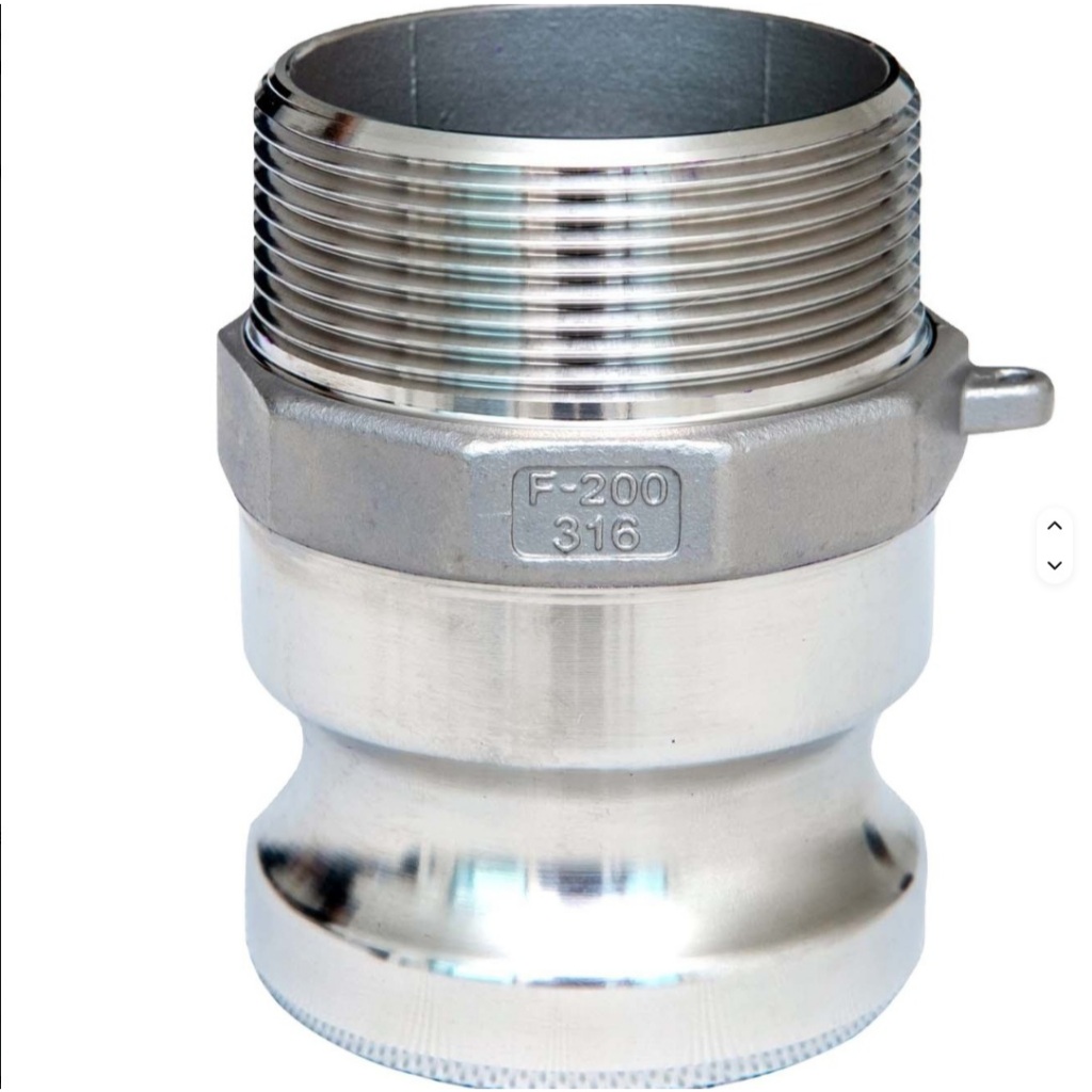 Quick Coupling SS316 BSPT #F ข้อต่อสวมเร็วสแตนเลส 316 เกลียว BSPT PART ...