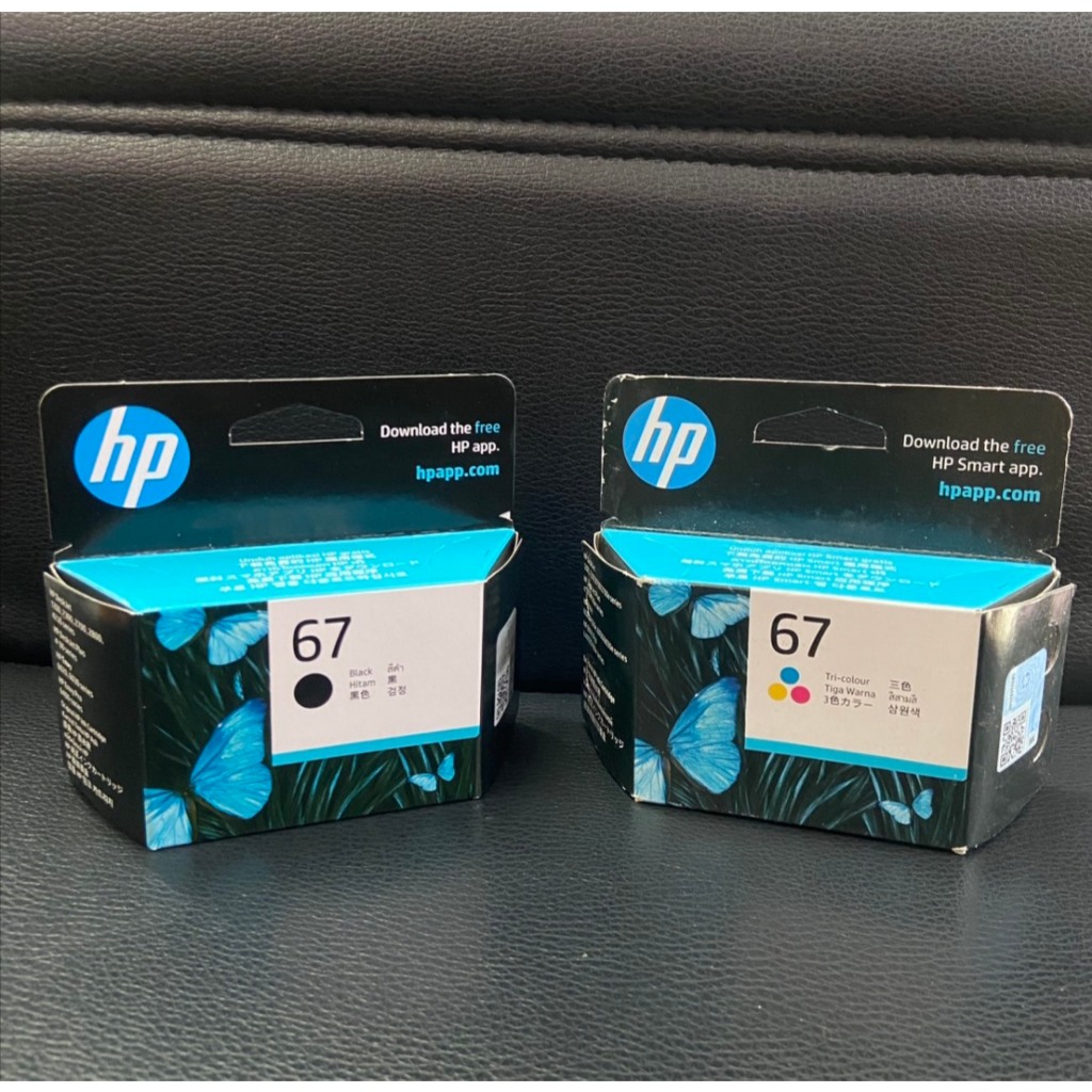 HP 67 BK HP 67 CO ของแท้ 100% หมึก inkjet | Shopee Thailand