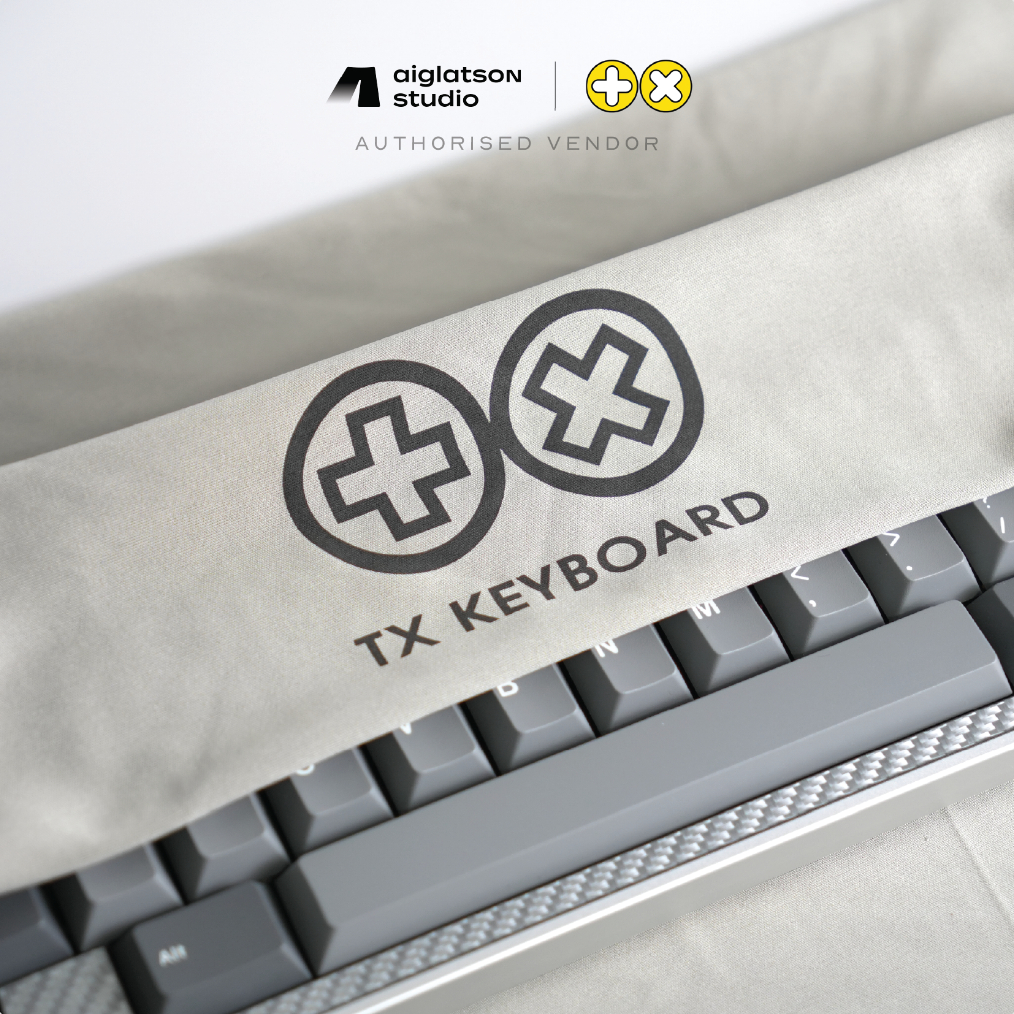 (พร้อมส่งในไทย) ผ้าคลุมคีย์บอร์ด TX Cloth Keyboard Cover - ผ้าไมโครไฟ ...