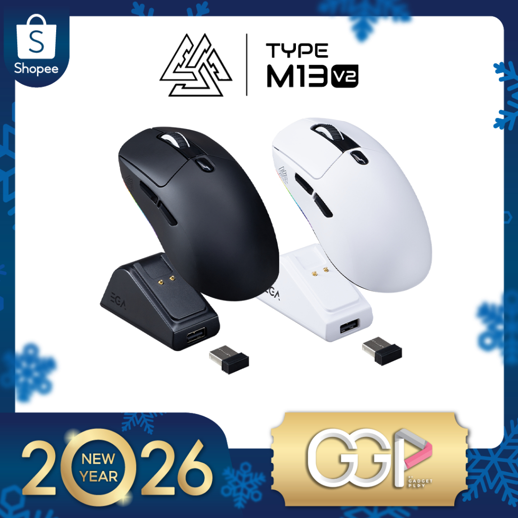 [กรุงเทพฯส่งด่วน] EGA TYPE M13 V.2 Tri-Mode Gaming Mouse With Charging ...