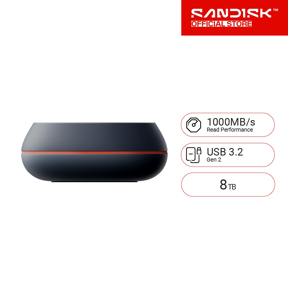 SanDisk Desk Drive SSD 8TB (SDSSDT40-8T00-AP25) | Shopee Thailand