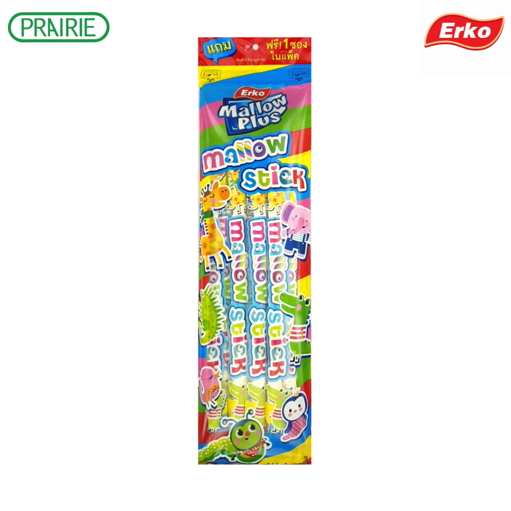 เออโก้ สติ๊กแมลโลว์ วานิลลา 20ก. 12+1 / Erko Stick Mallow Vanilla 20g ...