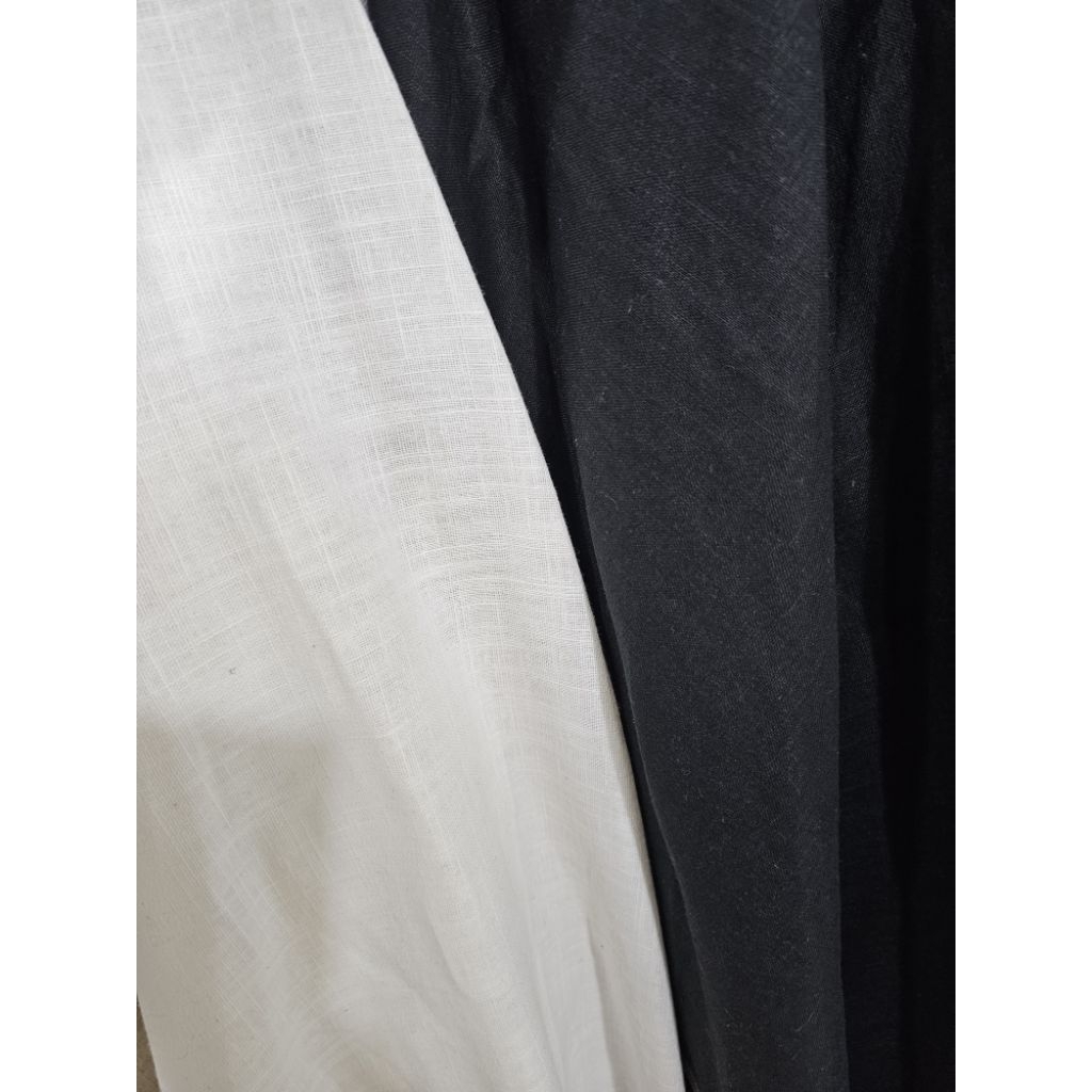 ผ้าลินินแท้ ลินิน 100% กว้าง 54นิ้ว ราคาต่อหลา_Linin Linen 100% ...