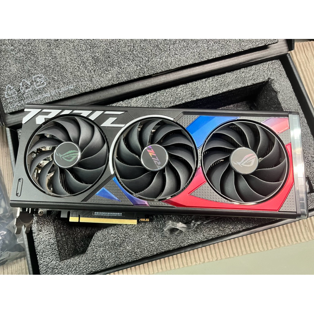 RTX 4060ti Asus Rog Strix ไม่แรง เเต่สวย | Shopee Thailand