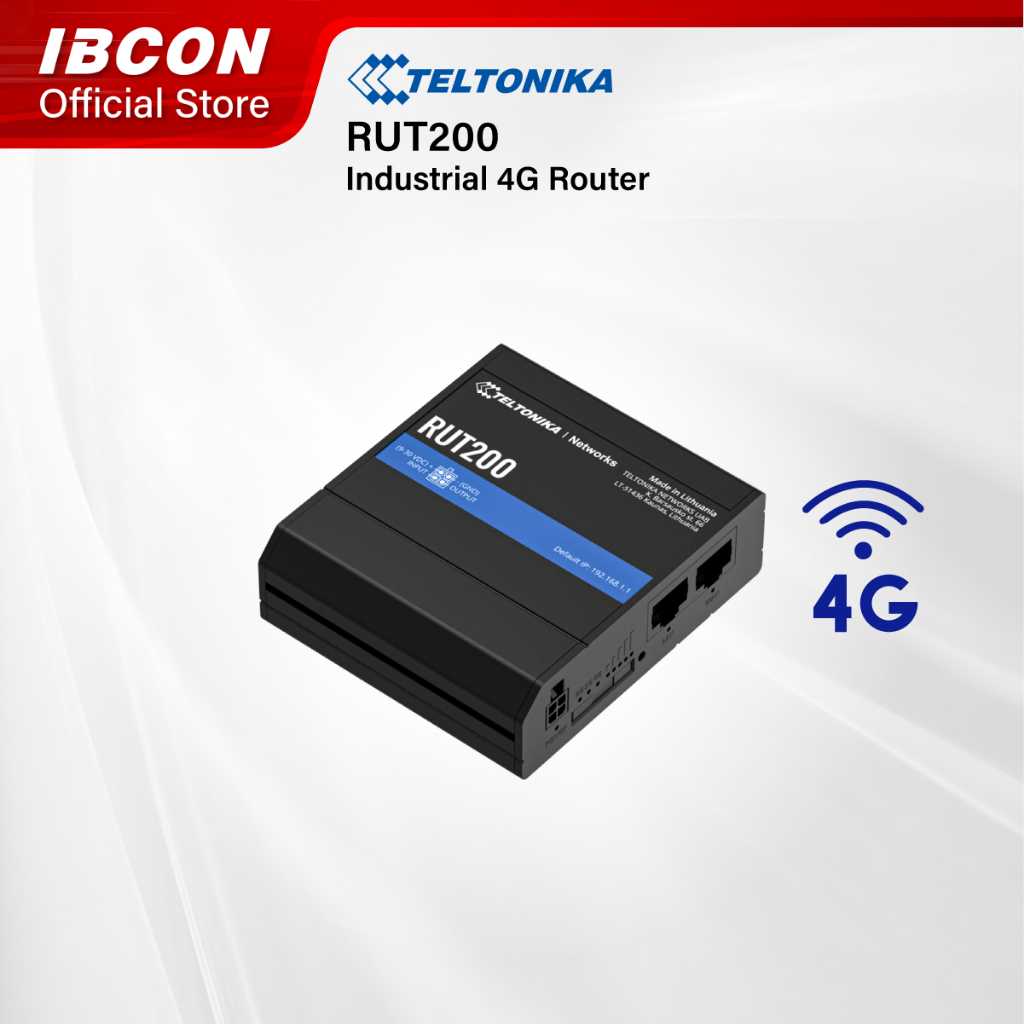 TELTONIKA RUT200 : Industrial 4G Router | Shopee Thailand