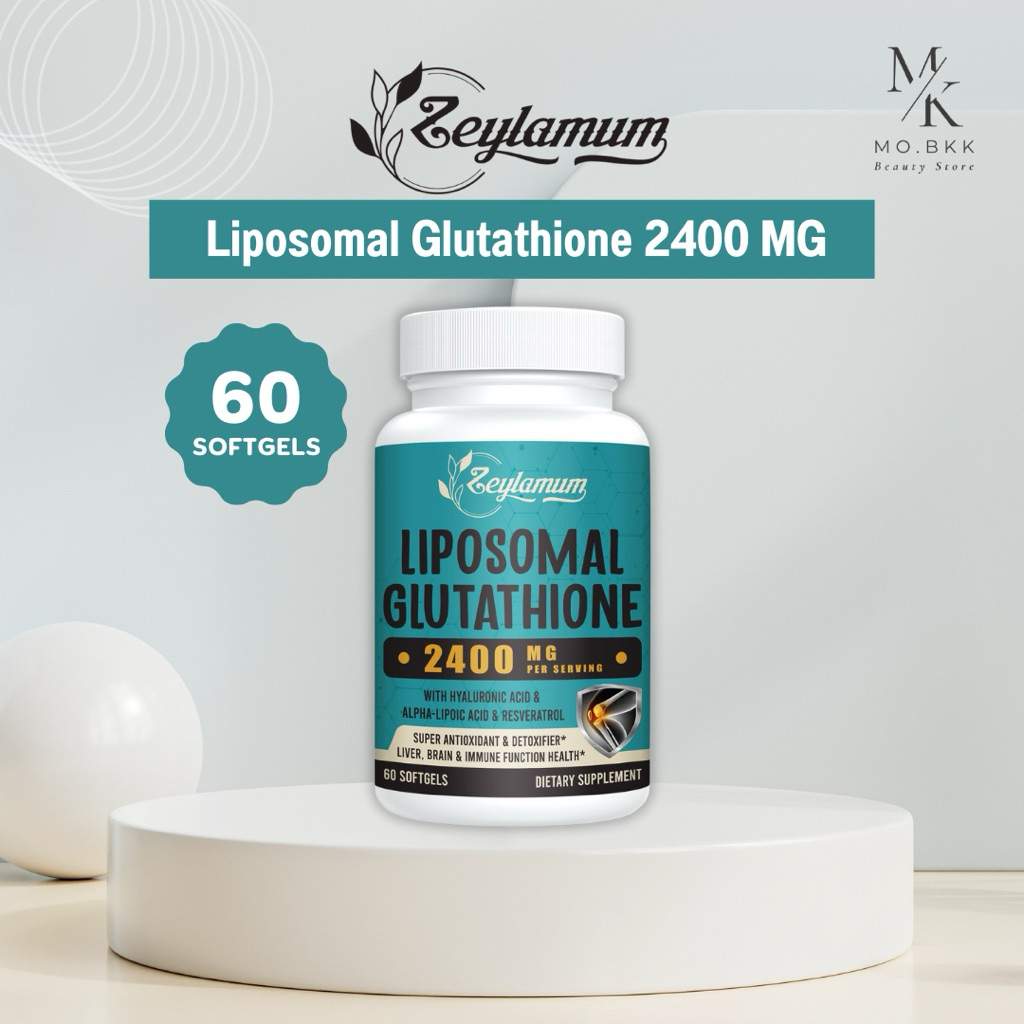 zeylamum glutathione Zeylamum Liposomal Glutathione 2400mg 60 Softgels In Bangladesh