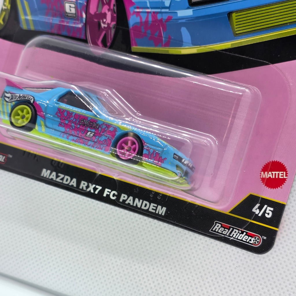 Hot Wheels Premium ลายเซ็นต์ Collete Davis รถเหล็กฮอตวิล รุ่น MAZDA RX7 ...